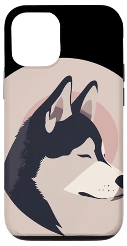 Hülle für iPhone 12/12 Pro Lustiges Haustiergesicht für Akita und Hundeliebhaber von Funny Akita Dog Outfit