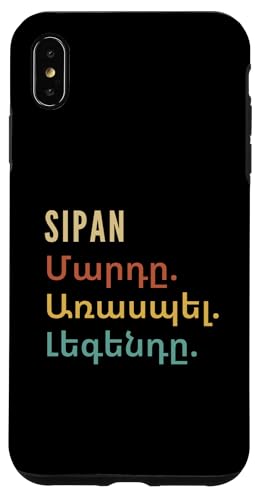 Hülle für iPhone XS Max Funny Armenian First Name Design - Sipan von Funny Armenian First Name Designs for Men