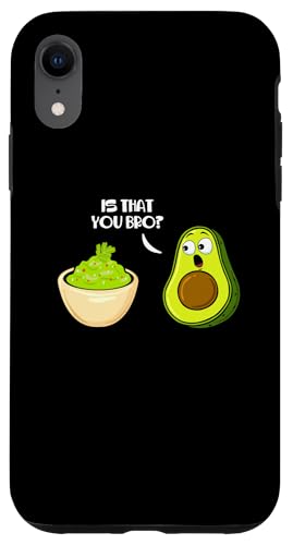 Hülle für iPhone XR Is That You Bro? Lustige Avocado Guacamole Talking Avocados von Funny Avocado Gifts