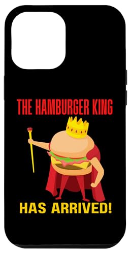 Hülle für iPhone 13 Pro Max Der Hamburger King ist da! BBQ Grill Barbecue Cookout von Funny BBQ The Hamburger King Grill Barbecue Boys