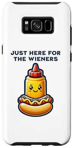 Hülle für Galaxy S8+ Chicago Hot Dog Hotdog mit Senf von Funny BBQ & Grilling