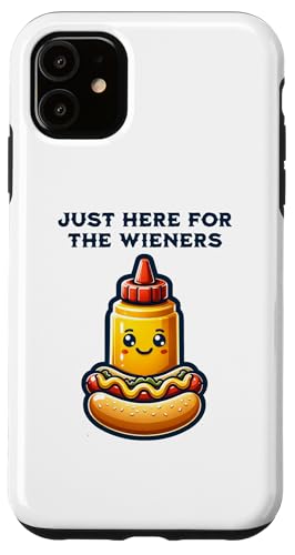 Hülle für iPhone 11 Chicago Hot Dog Hotdog mit Senf von Funny BBQ & Grilling