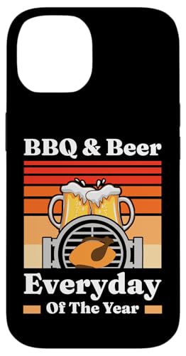 Hülle für iPhone 14 Grillen und Bier: Jeden Tag des Jahres: Grillköche von Funny Backyard Barbecue Gifts