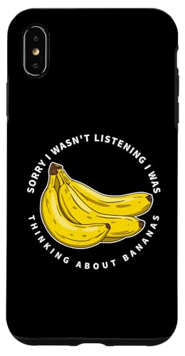 Entschuldigung, ich habe Funny Bananas nicht gehört Hülle für iPhone XS Max von Funny Banana Lover Designs