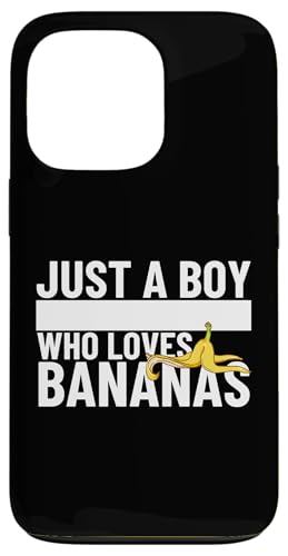 Lustige Bananen Nur ein Junge, der Bananen liebt Hülle für iPhone 13 Pro von Funny Banana Lover Designs