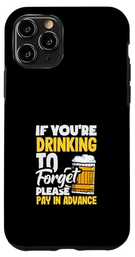 Hülle für iPhone 11 Pro Lustiger Barkeeper If You're Drinking Please Pay von Funny Bartender Bartending Apparel & Gifts