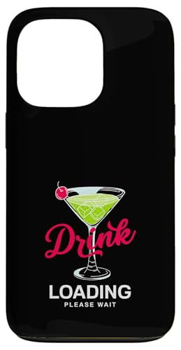 Hülle für iPhone 13 Pro Lustiger Barkeeper Drink Loading Please Wait von Funny Bartender Bartending Apparel & Gifts