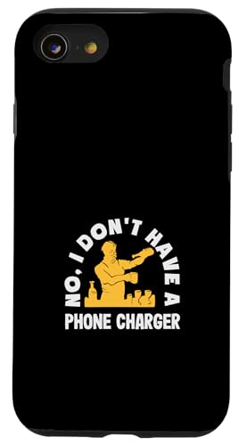 Hülle für iPhone SE (2020) / 7 / 8 Lustiger Barkeeper No I Don't Have A Phone Charger von Funny Bartender Bartending Apparel & Gifts