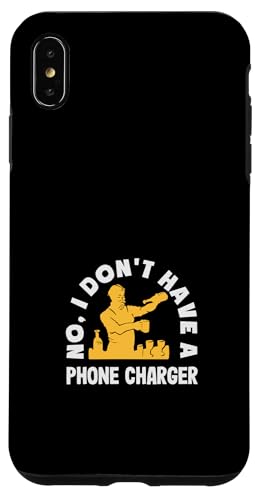 Hülle für iPhone XS Max Lustiger Barkeeper No I Don't Have A Phone Charger von Funny Bartender Bartending Apparel & Gifts