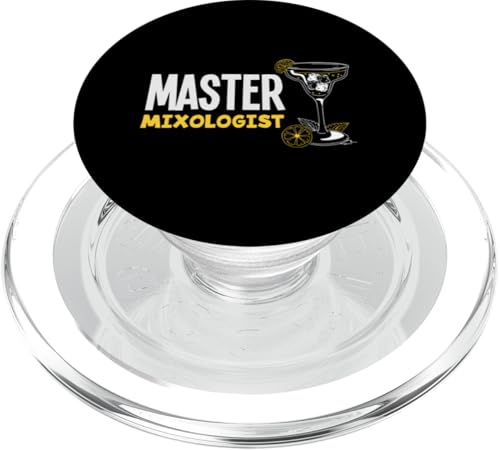 Lustige Barkeeper-Meister-Mixologen-Kunst PopSockets PopGrip für MagSafe von Funny Bartender Bartending Apparel & Gifts