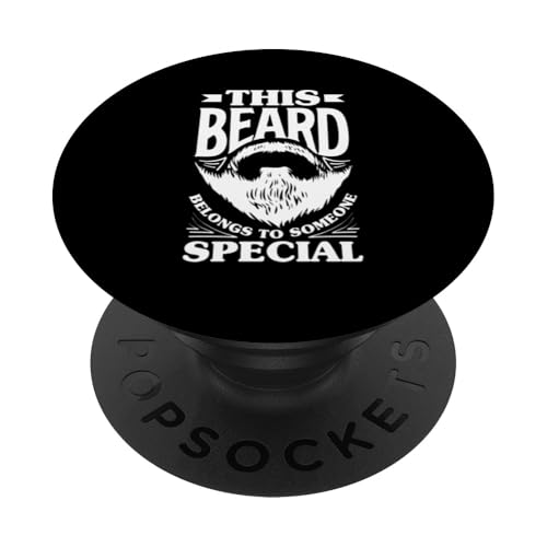 Dieser Bart gehört jemandem Besonderem Lustiger Bartliebhaber PopSockets mit austauschbarem PopGrip von Funny Beard Lover Quotes Apparel & Gifts