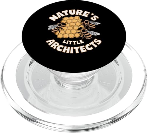 Bienenzucht Waben Imker Honig Imker Bienen Imker PopSockets PopGrip für MagSafe von Funny Beekeeping Gifts for Beekeepers Honey Lovers