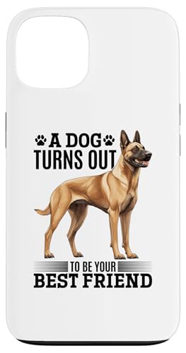 Hülle für iPhone 13 Belgische Malinois Hunderasse Ein Hund erweist sich als Ihr bester von Funny Belgian Malinois Dog Graphics Co.