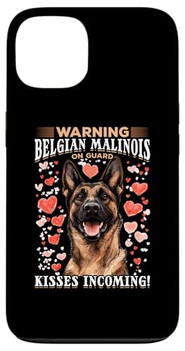 Hülle für iPhone 13 Belgische Malinois Hunderasse Warnung: Belgische Malinois am von Funny Belgian Malinois Dog Graphics Co.