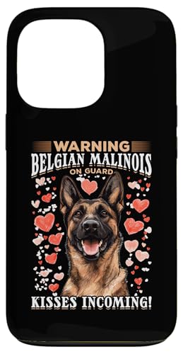 Hülle für iPhone 13 Pro Belgische Malinois Hunderasse Warnung: Belgische Malinois am von Funny Belgian Malinois Dog Graphics Co.