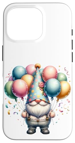 Hülle für iPhone 16 Pro Cute Birthday Party Must Haves With Family Matching Gnome von Funny Birthday Gnomes Gifts For Women Men And Kids