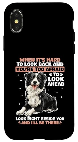 Border Collie Hundebesitzer Hülle für iPhone X/XS von Funny Border Collie Dog Graphics Co.