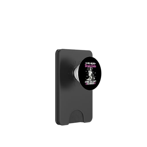 Border Collie Hundebesitzer PopSockets PopWallet für MagSafe von Funny Border Collie Dog Graphics Co.