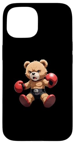 Hülle für iPhone 15 Beste Boxkunst für Kinder Männer Frauen Handschuhe Boxen Sport Bär von Funny Boxing Gifts Sport Apparel