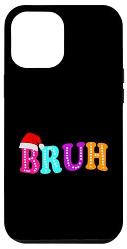 Hülle für iPhone 12 Pro Max Lustige Weihnachtsbeleuchtung Bruh Xmas Jungen Herren Damen Bruh von Funny Bruh Christmas Holiday Tees & Accessories