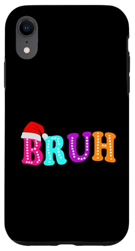 Hülle für iPhone XR Lustige Weihnachtsbeleuchtung Bruh Xmas Jungen Herren Damen Bruh von Funny Bruh Christmas Holiday Tees & Accessories