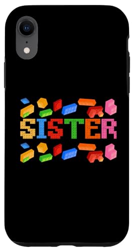 Hülle für iPhone XR Lustige Bausteine Kunst für Männer Frauen Kinder Baumeister Liebhaber von Funny Building Blocks Gift