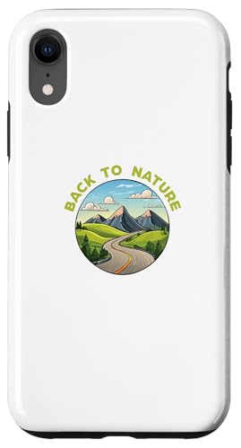 Hülle für iPhone XR Wandern Hobby Natur Wildtiere Hobby von Funny Camper Outdoor Urlaub Strand