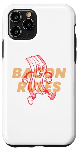 Hülle für iPhone 11 Pro Lustige Speckregeln Cartoon Fleischfresser Diät von Funny Carnivore Diet Humor Designs