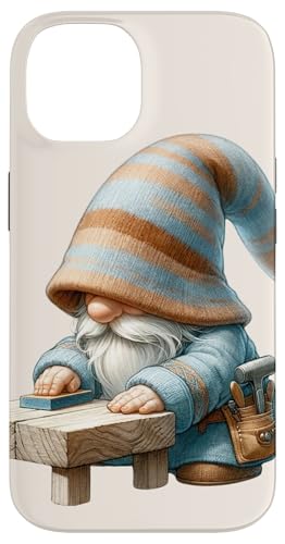 Carpenter Dad Gnome Woodworker Graphic For Grandpa Life Hülle für iPhone 14 von Funny Carpenter Gnome Dad Woodworker Gifts For Men