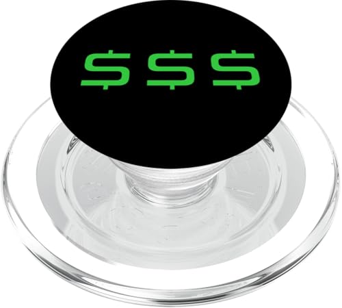 Dollar Signs Reichtum Glück Glück Glück PopSockets PopGrip für MagSafe von Funny Casual Style Art Graphics (Money)