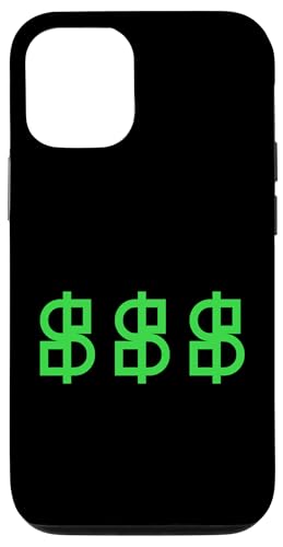 Hülle für iPhone 12/12 Pro Dollar Zeichen Symbole Glück Glück von Funny Casual Style Art Graphics (Money)