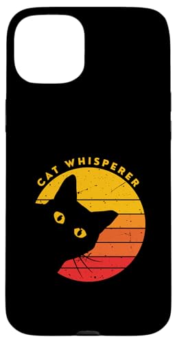 Cat Whisperer - Lustige sarkastische Katze Kätzchen Wortspiel Liebhaber Hülle für iPhone 15 Plus von Funny Cat Saying Gifts For Cat Lover