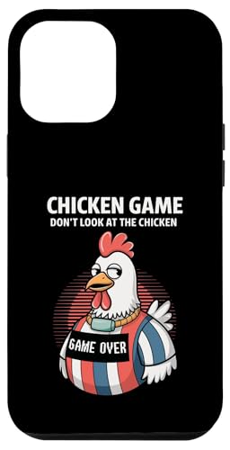 Chicken Game Don't Look at the Chicken Humor Witz Grafik Hülle für iPhone 12 Pro Max von Funny Chicken Gag Clothing