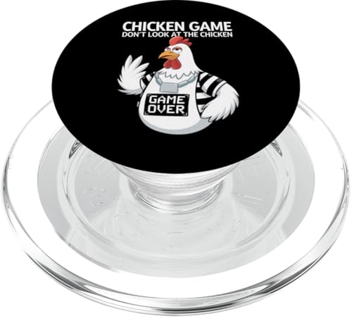 Chicken Game Don't Look at the Chicken Lustiger Witz PopSockets PopGrip für MagSafe von Funny Chicken Gag Clothing