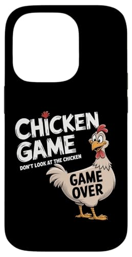 Lustiges Hühner-Spiel Don't Look at the Chicken Humor Kleidung Hülle für iPhone 14 Pro von Funny Chicken Gag Clothing