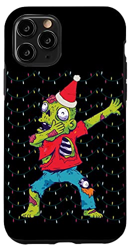 Hülle für iPhone 11 Pro Lustige Weihnachtslichter für Damen, Herren, Zombie-Weihnachtsbeleuchtung von Funny Christmas Lights Dabbing Christmas Designs