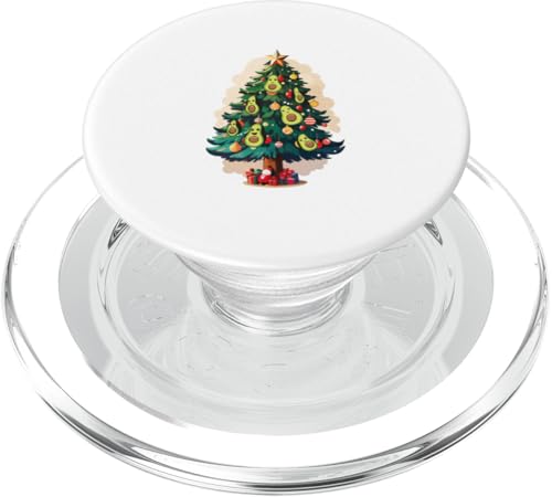 Lustige Weihnachtsbaum Designs Avacado PopSockets PopGrip für MagSafe von Funny Christmas Tree Designs INC