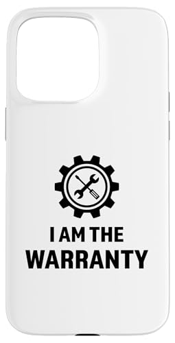 Hülle für iPhone 15 Pro Max Ich bin die Garantie Lustiger Automechaniker Autowerkstatt von Funny Cool Car Driving Apparel