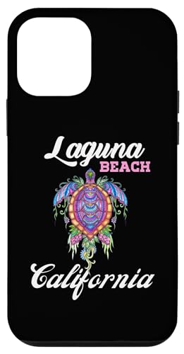 Hülle für iPhone 12 mini Laguna Beach Turtle California Urlaub Familienausflug Matching von Funny Cool Tees