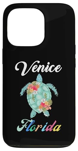 Hülle für iPhone 13 Pro Venedig Florida Floral Sea Turtle Family Vacation Matching von Funny Cool Tees