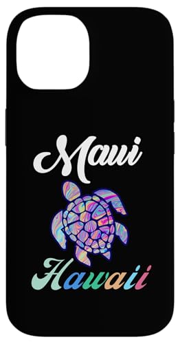 Hülle für iPhone 14 Maui Hawaii Hawaii Hawaii Tie Dye Sea Turtle Vacation Summer Trip von Funny Cool Tees