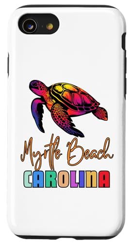 Hülle für iPhone SE (2020) / 7 / 8 Myrtle Beach Carolina Urlaub Sommer Familie Gruppe Freunde von Funny Cool Tees