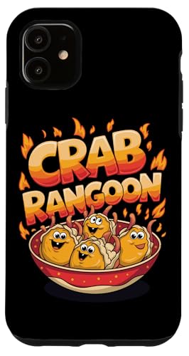 Hülle für iPhone 11 Krabben-Rangoon von Funny Crab Rangoon Lover Gifts for Men and Women