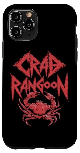 Hülle für iPhone 11 Pro Metallkrabben-Rangoon von Funny Crab Rangoon Lover Gifts for Men and Women