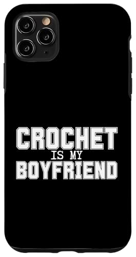 Hülle für iPhone 11 Pro Max Häkeln ist mein Freund Lustiges Häkeln von Funny Crochet Crocheting Humor Design