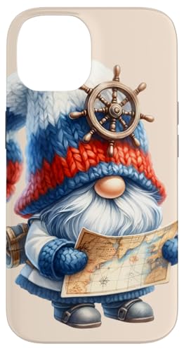 Funny Boating Graphic For Men And Women With Cruising Gnome Hülle für iPhone 14 von Funny Cruise Ship Accessories & Boat Captain Gifts