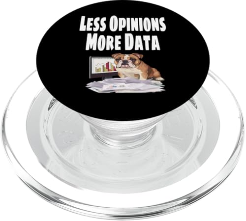 Lustig Weniger Meinungen Mehr Daten Analyst Nummer Geek Accountant PopSockets PopGrip für MagSafe von Funny Data Analyst Geek Gifts