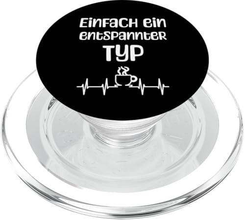 Entspannter Typ PopSockets PopGrip für MagSafe von Funny Designs