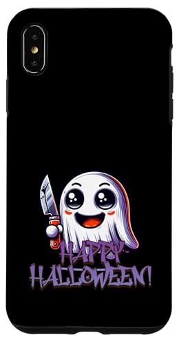 Hülle für iPhone XS Max Halloween Geist Gespenst von Funny Designs