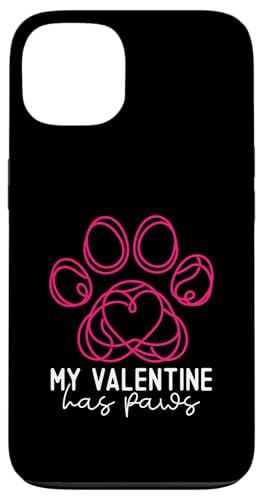 My Valentine Has Paws - Lustiger Hundeliebhaber Valentinstag Hülle für iPhone 13 von Funny Dog Gifts For Dog Lover